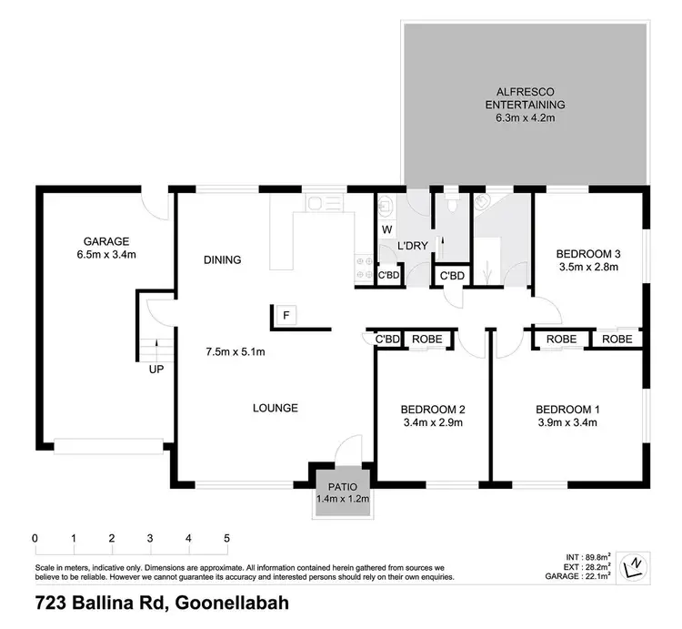 Floorplan of Homely house listing, 723 Ballina Road, Goonellabah NSW 2480
