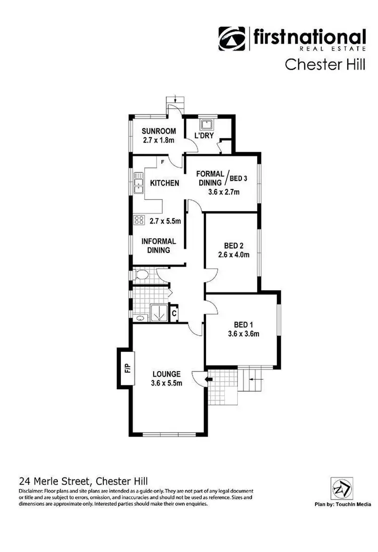 Floorplan of Homely house listing, 24 Merle Street, Chester Hill NSW 2162