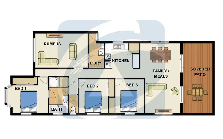 Floorplan of Homely house listing, Address available on request