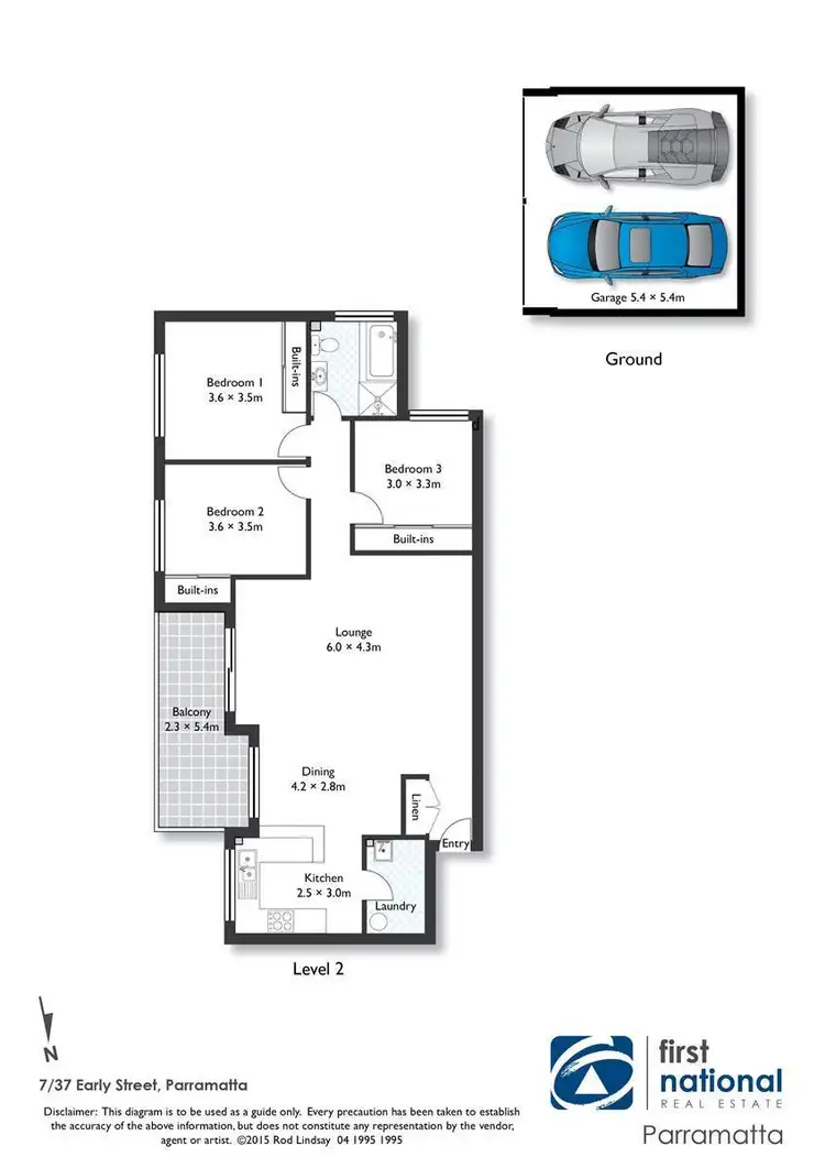 Floorplan of Homely apartment listing, 7/35A-37 Early Street, Parramatta NSW 2150