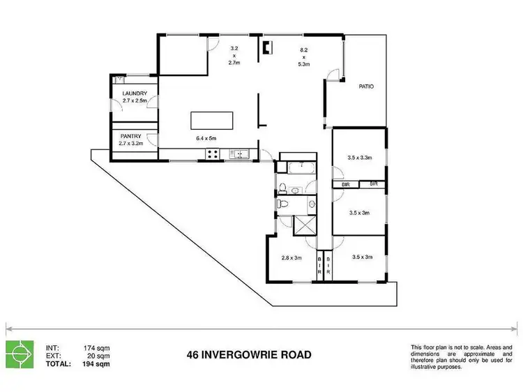 Floorplan of Homely rural property listing, 46 Invergowrie Road, Armidale NSW 2350