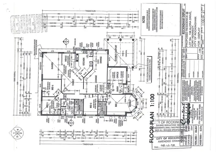 Floorplan of Homely house listing, 33 Alora Drive, Port Kennedy WA 6172
