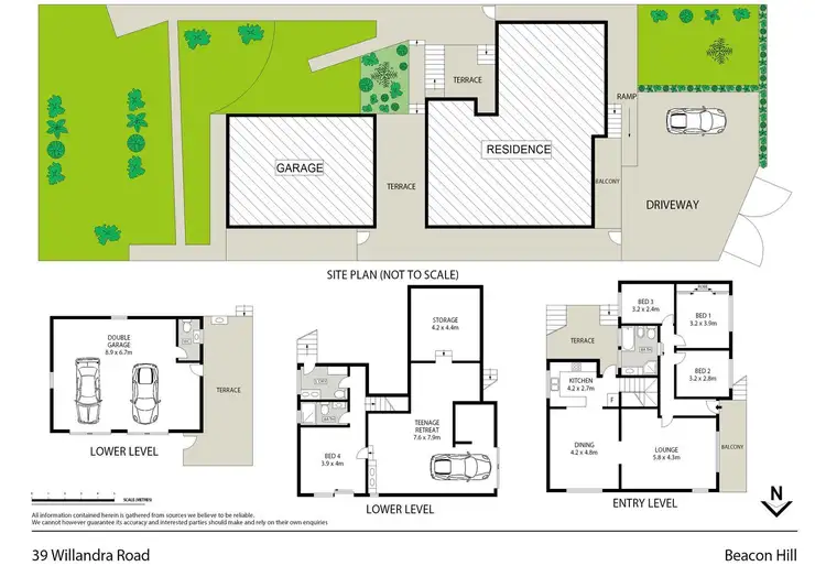 Floorplan of Homely house listing, 39 Willandra Road, Beacon Hill NSW 2100