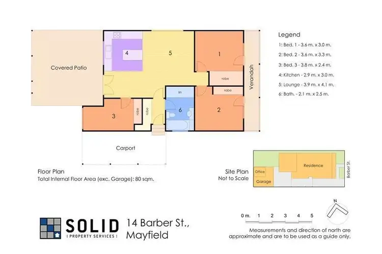 Floorplan of Homely house listing, 14 Barber Street, Mayfield NSW 2304