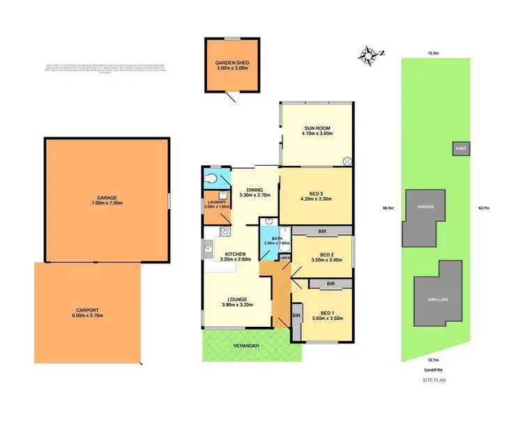 Floorplan of Homely house listing, 110 Cardiff Road, Elermore Vale NSW 2287