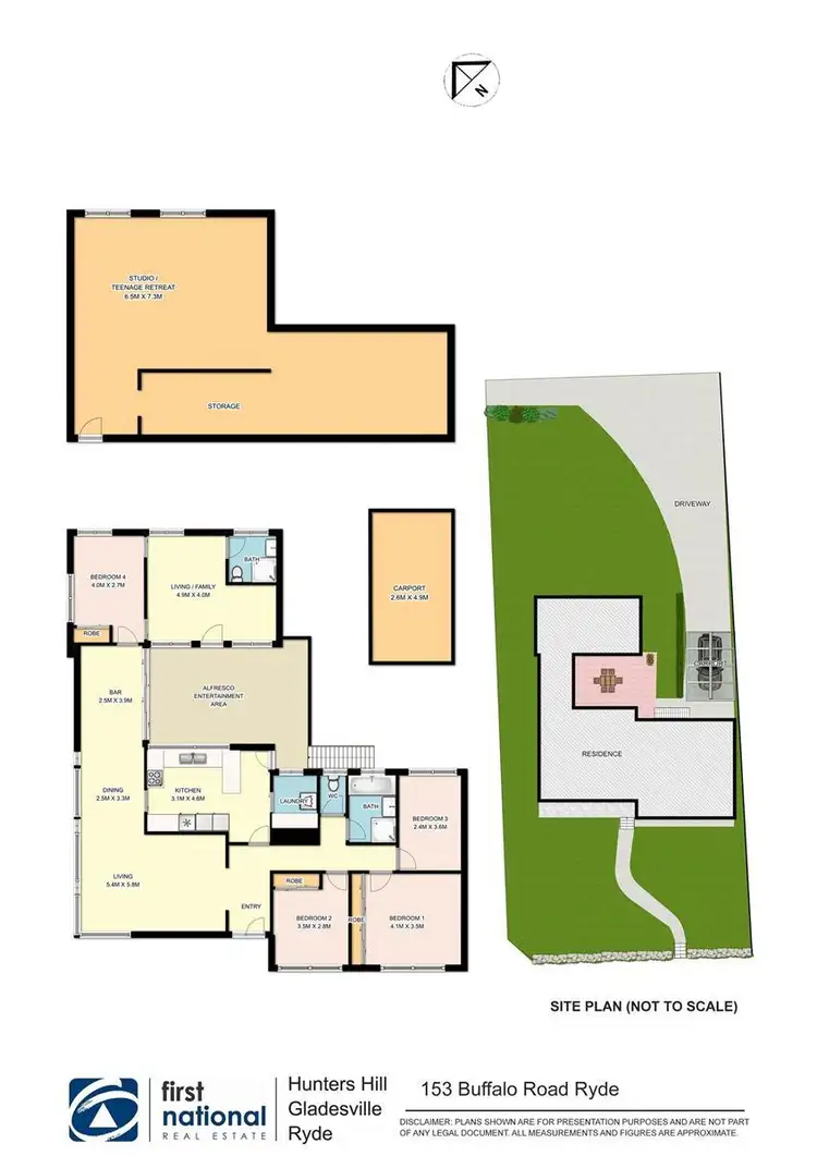 Floorplan of Homely house listing, 153 Buffalo Road, Ryde NSW 2112
