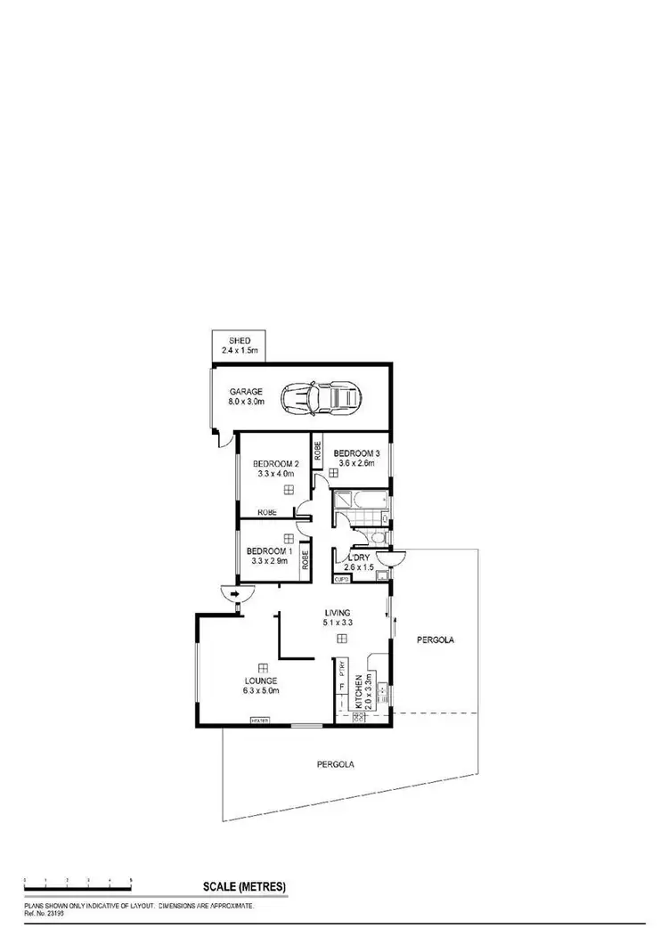 Floorplan of Homely house listing, 4 Ryandal Court, Hillbank SA 5112