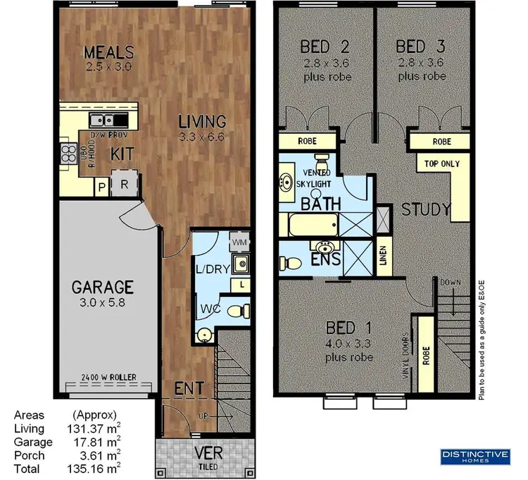 Floorplan of Homely townhouse listing, Unit 6/1 Larkdale Crescent, O'halloran Hill SA 5158
