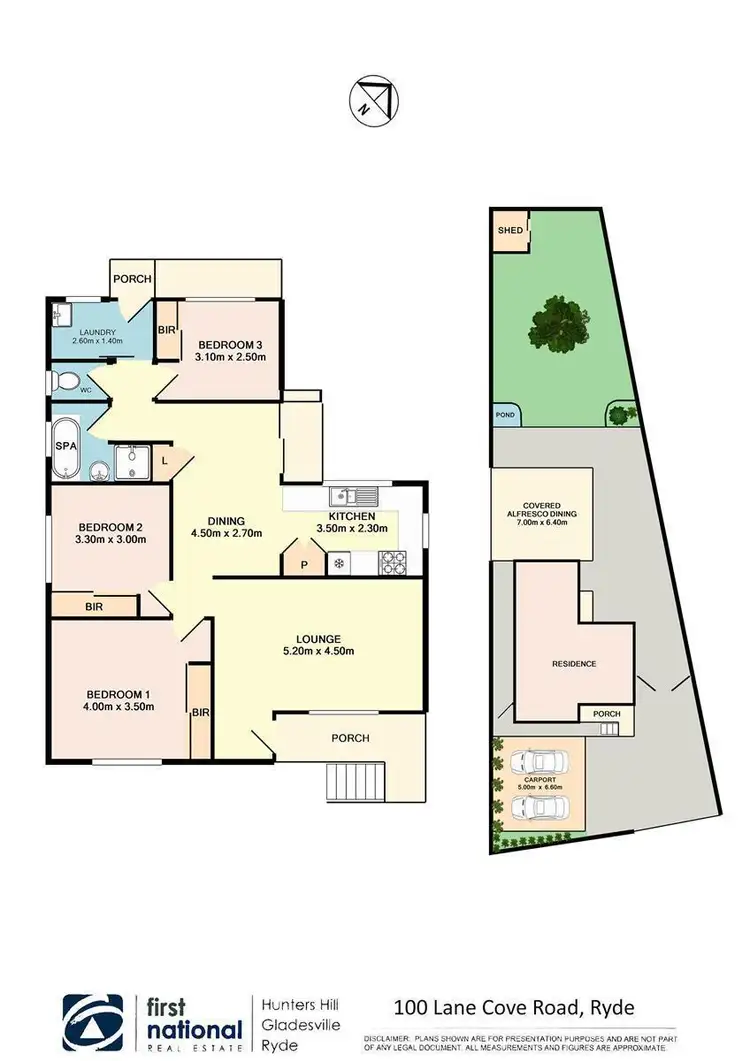 Floorplan of Homely house listing, 100 Lane Cove Road, Ryde NSW 2112