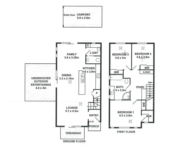 Floorplan of Homely apartment listing, 2/39 Mooringe Avenue, Plympton SA 5038