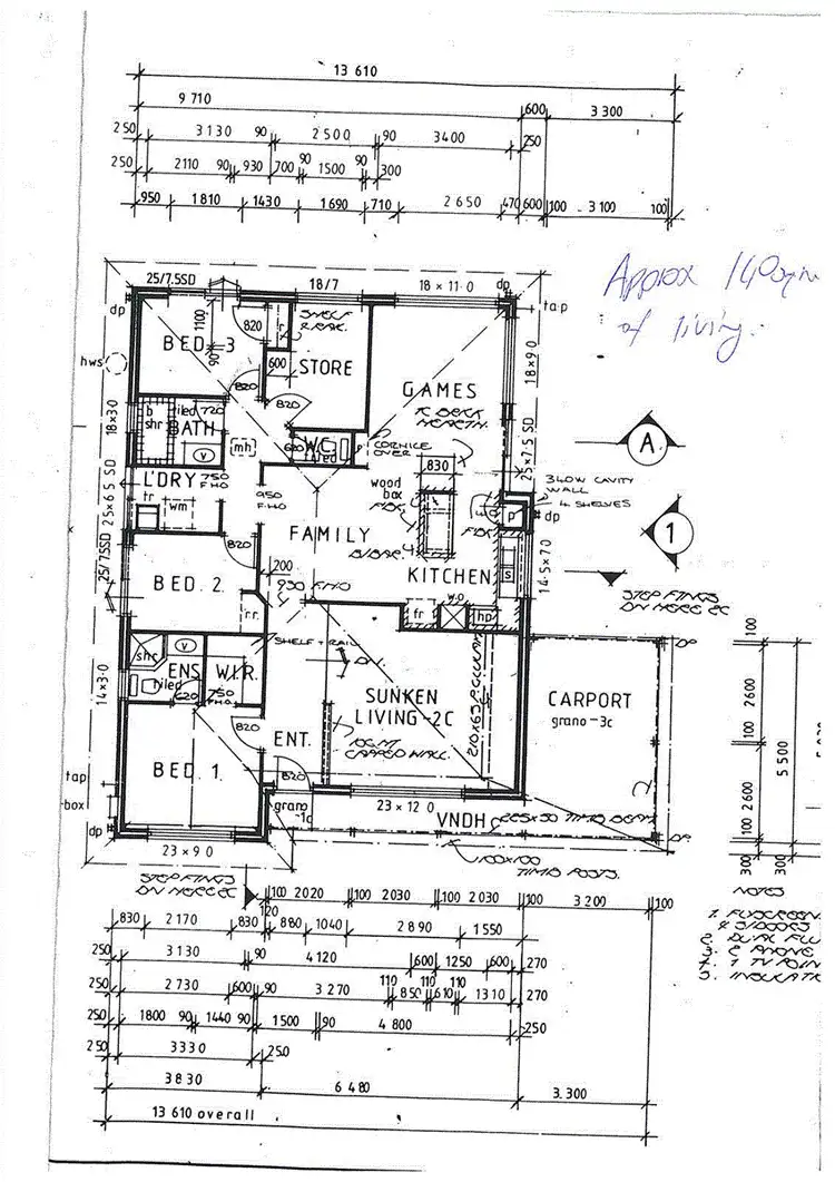 Floorplan of Homely house listing, 22 Studzor Street, Warnbro WA 6169
