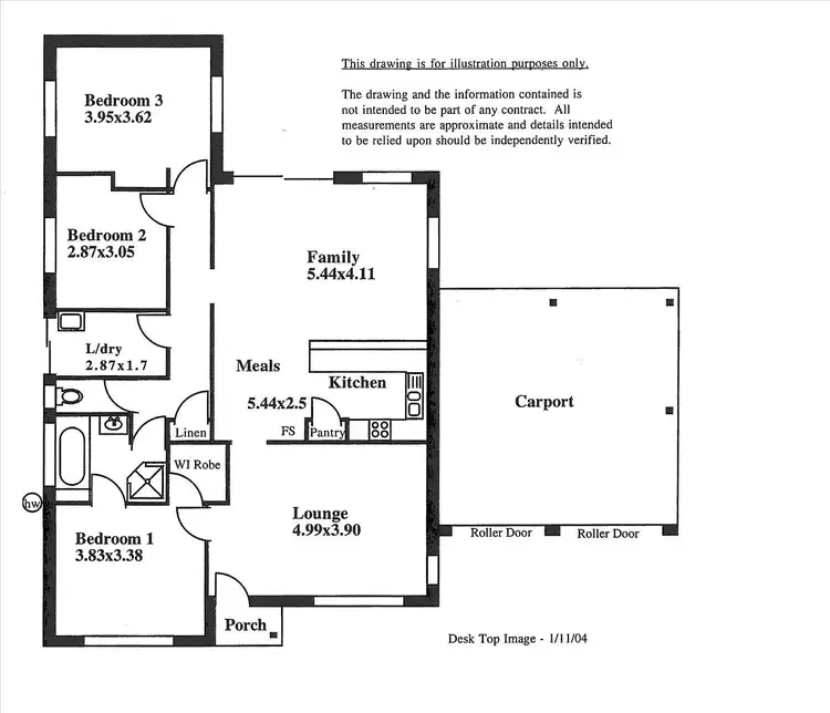 Floorplan of Homely house listing, 70A Wallala Avenue, Park Holme SA 5043