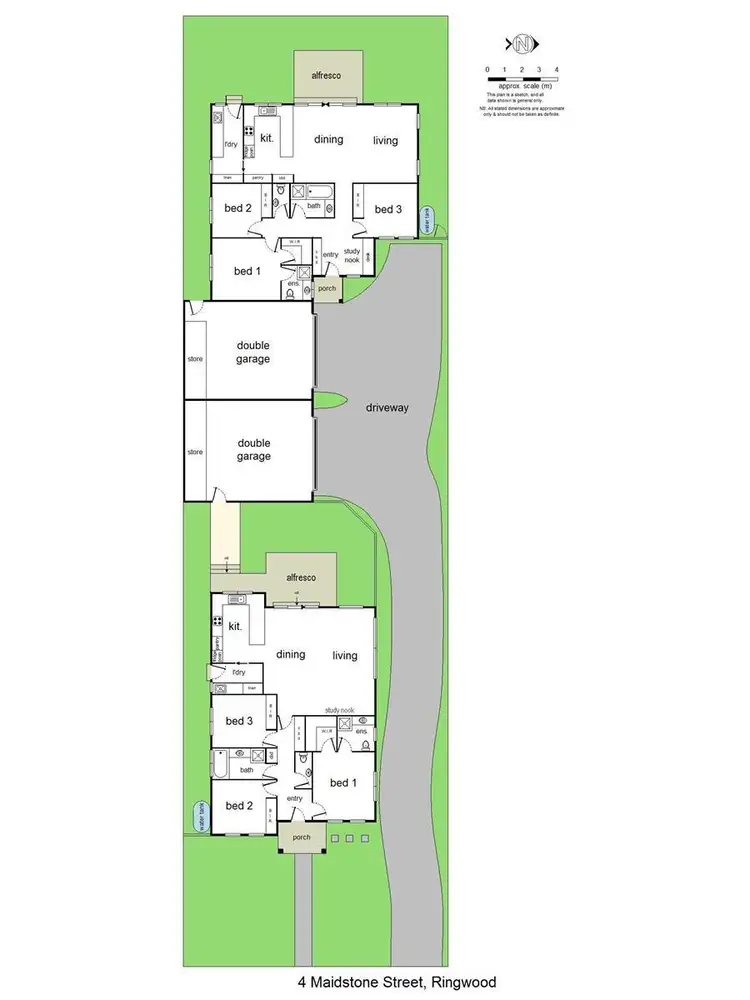 Floorplan of Homely house listing, 4 Maidstone Street, Ringwood VIC 3134