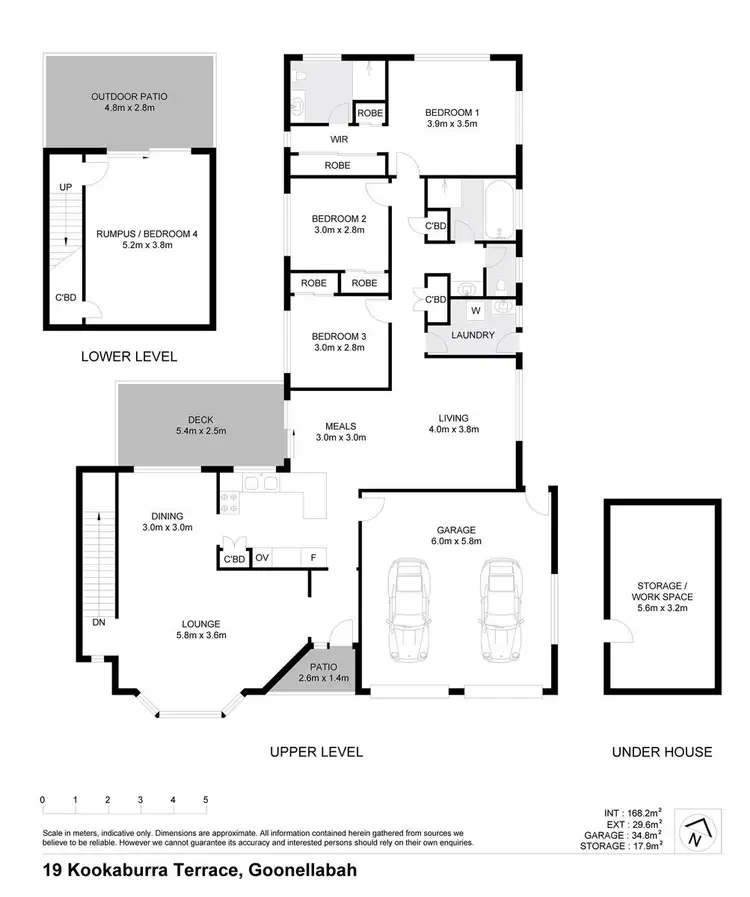 Floorplan of Homely house listing, 19 Kookaburra Terrace, Goonellabah NSW 2480