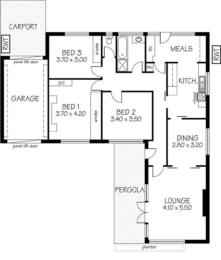 Floorplan of Homely house listing, 3 Stanley Street, Glenelg North SA 5045
