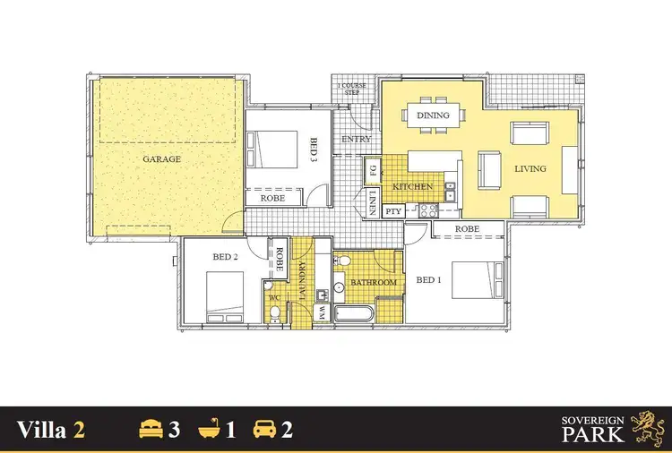 Floorplan of Homely house listing, 2/100 Jubilee Road, Elermore Vale NSW 2287