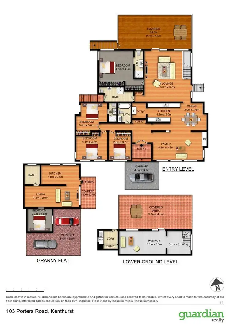 Floorplan of Homely house listing, 103 Porters Road, Kenthurst NSW 2156