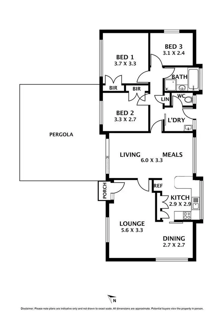 Floorplan of Homely house listing, 14 Notre Dame Drive, Sunbury VIC 3429