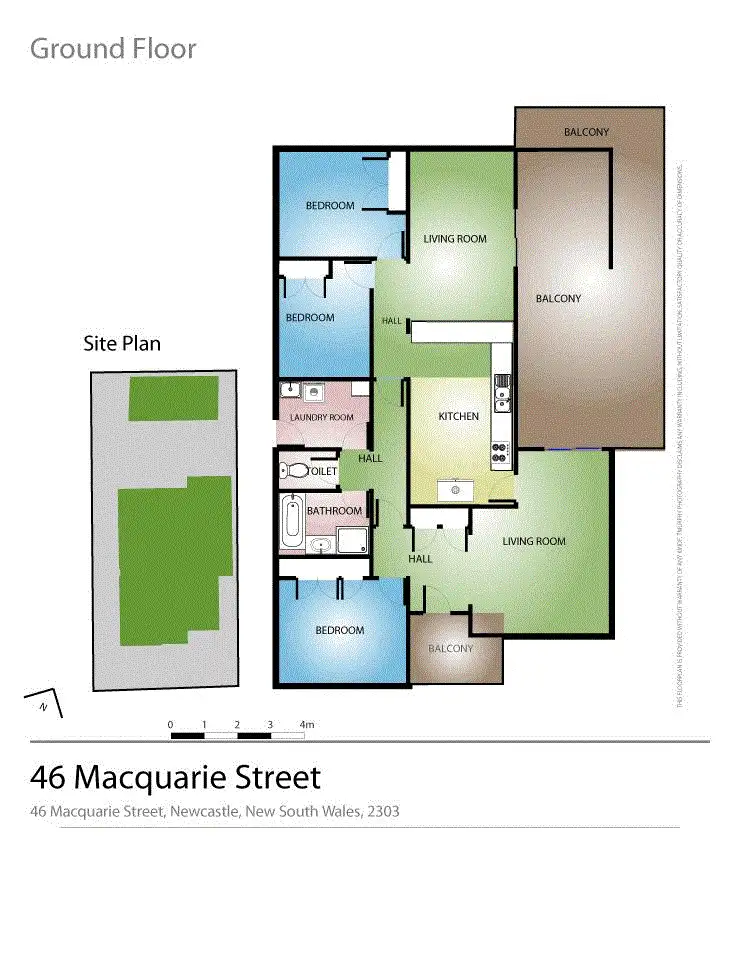 Floorplan of Homely house listing, 46 Macquarie Street, Merewether NSW 2291