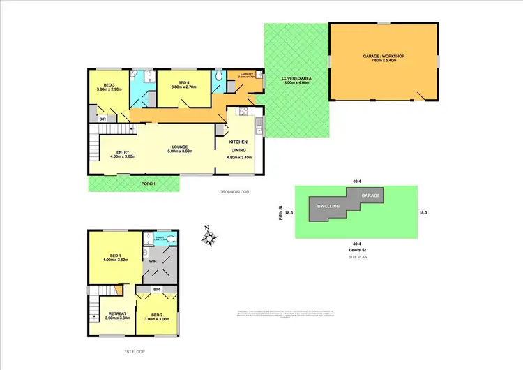 Floorplan of Homely house listing, 1 Lewis Street, Cardiff South NSW 2285
