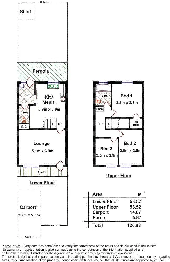 Floorplan of Homely studio listing, 10/50 Greenfield Crescent, West Lakes Shore SA 5020