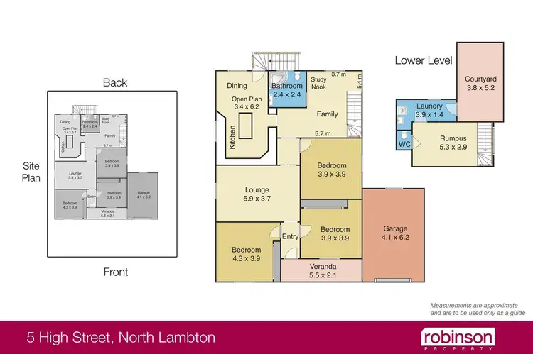 Floorplan of Homely house listing, 5 High Street, North Lambton NSW 2299