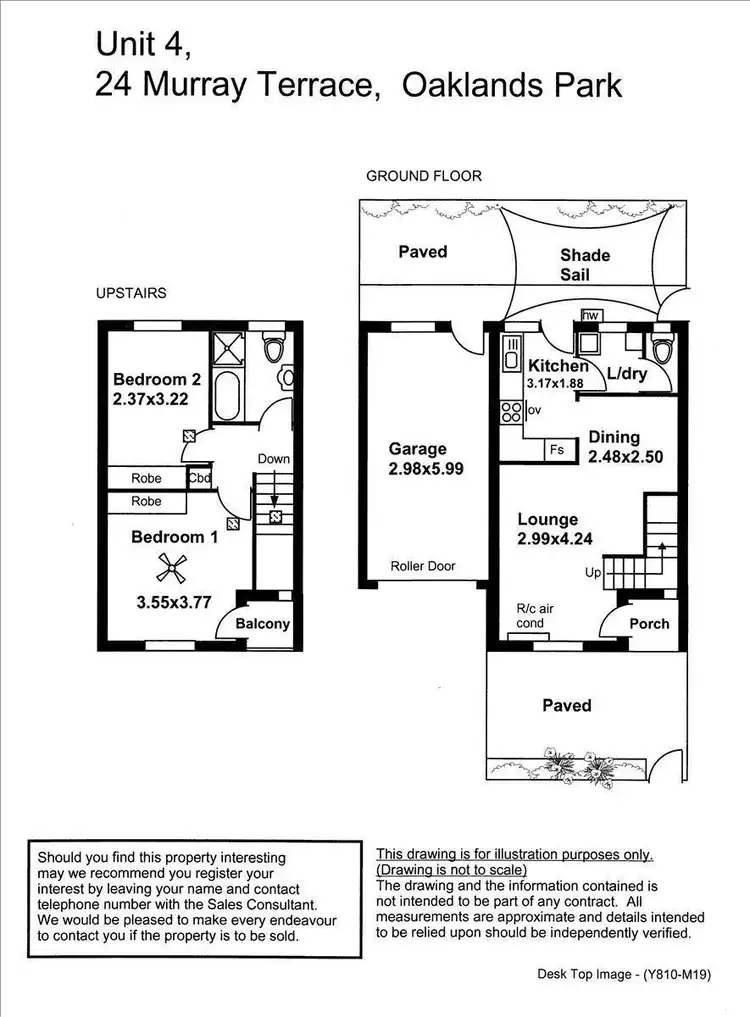 Floorplan of Homely unit listing, 3/24 Murray Terrace, Oaklands Park SA 5046