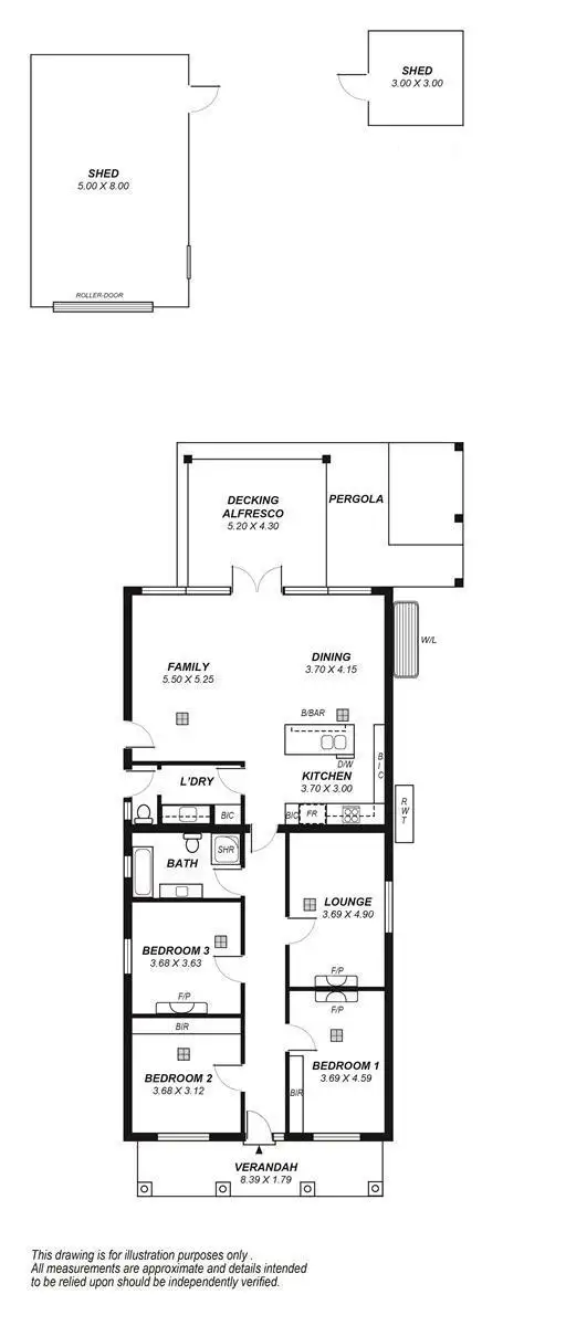 Floorplan of Homely house listing, 6 Somerset Avenue, Cumberland Park SA 5041