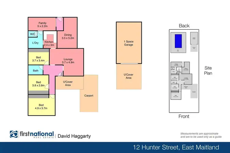 Floorplan of Homely house listing, 12 Hunter Street, East Maitland NSW 2323