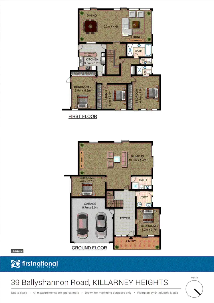 Floorplan of Homely house listing, 39 Ballyshannon Road, Killarney Heights NSW 2087
