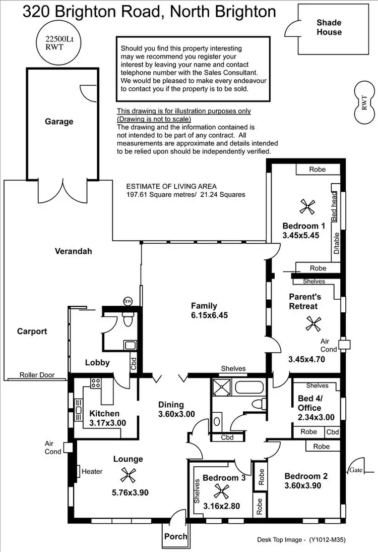 Floorplan of Homely house listing, 320 Brighton Road, North Brighton SA 5048