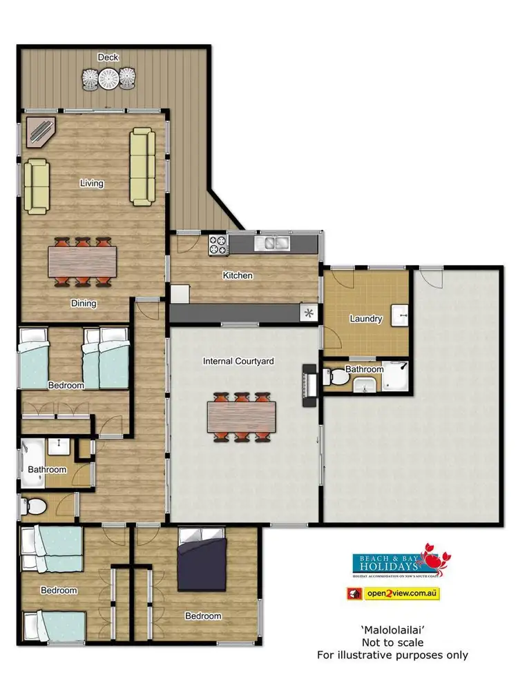 Floorplan of Homely house listing, 194 Penguins Head Road, Culburra Beach NSW 2540