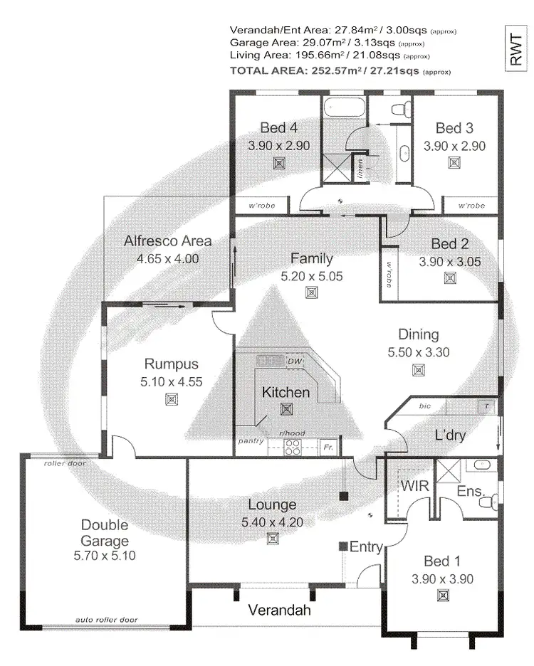Floorplan of Homely house listing, 39 Rachel Circuit, Nairne SA 5252