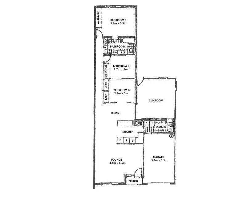 Floorplan of Homely villa listing, 2/29 Koonwarra Street, Laurieton NSW 2443
