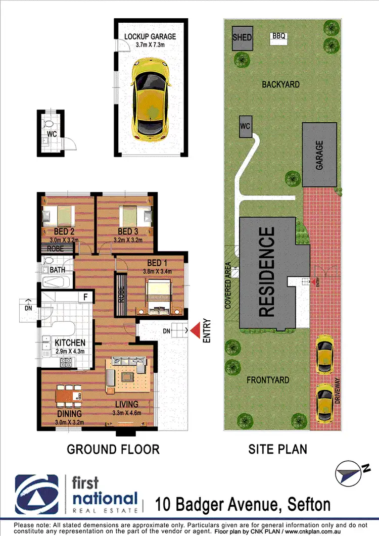 Floorplan of Homely house listing, 10 Badger Avenue, Sefton NSW 2162