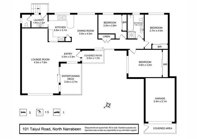 Floorplan of Homely house listing, 101 Taiyul Road, North Narrabeen NSW 2101
