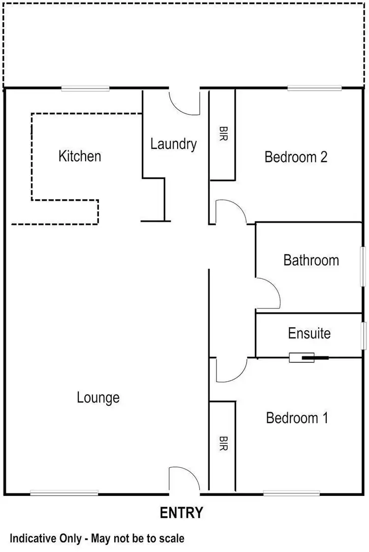 Floorplan of Homely unit listing, 10/1 George Crescent, Ciccone NT 870
