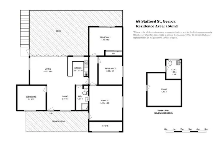 Floorplan of Homely house listing, 68 Stafford Street, Gerroa NSW 2534