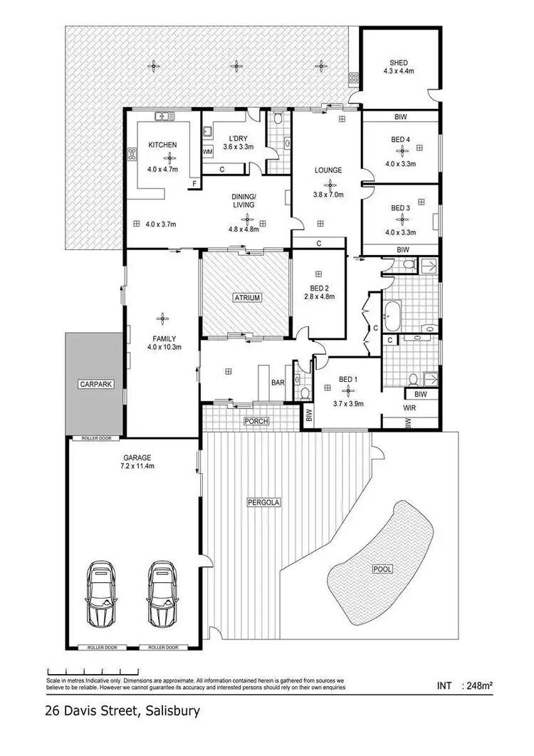 Floorplan of Homely house listing, 26 Davis Street, Salisbury SA 5108