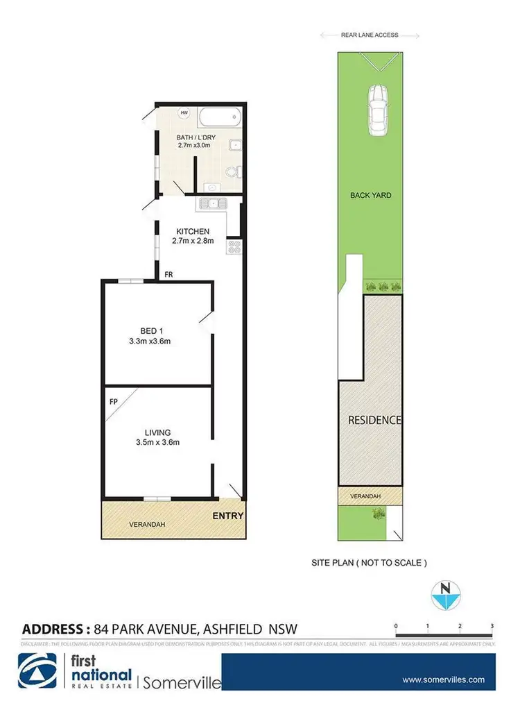 Floorplan of Homely house listing, 84 Park Avenue, Ashfield NSW 2131