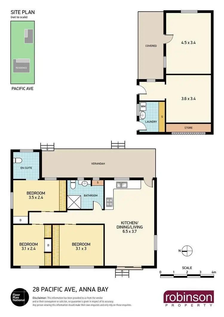 Floorplan of Homely house listing, 28 Pacific Avenue, Anna Bay NSW 2316