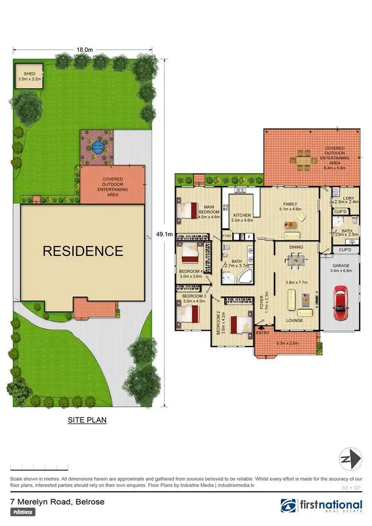 Floorplan of Homely house listing, 7 Merelyn Road, Belrose NSW 2085
