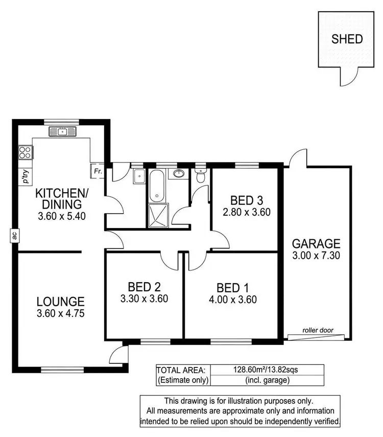 Floorplan of Homely house listing, 2 Harrison Road, Renown Park SA 5008