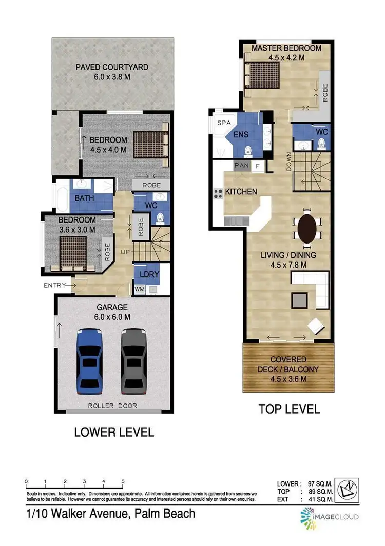 Floorplan of Homely unit listing, 1/10 Walker Avenue, Palm Beach QLD 4221