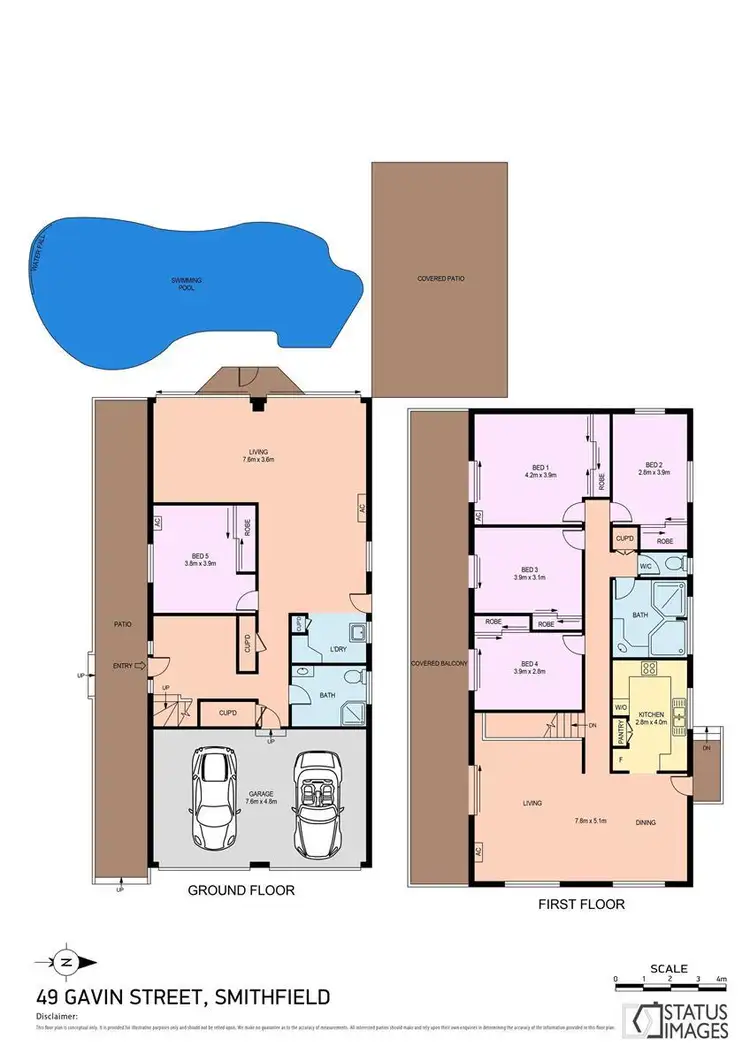 Floorplan of Homely house listing, 49 Gavin Street, Smithfield QLD 4878