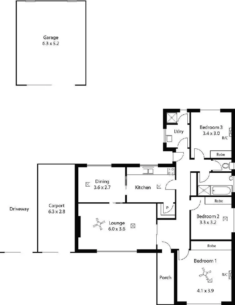 Floorplan of Homely house listing, 29 Northern Avenue, West Beach SA 5024