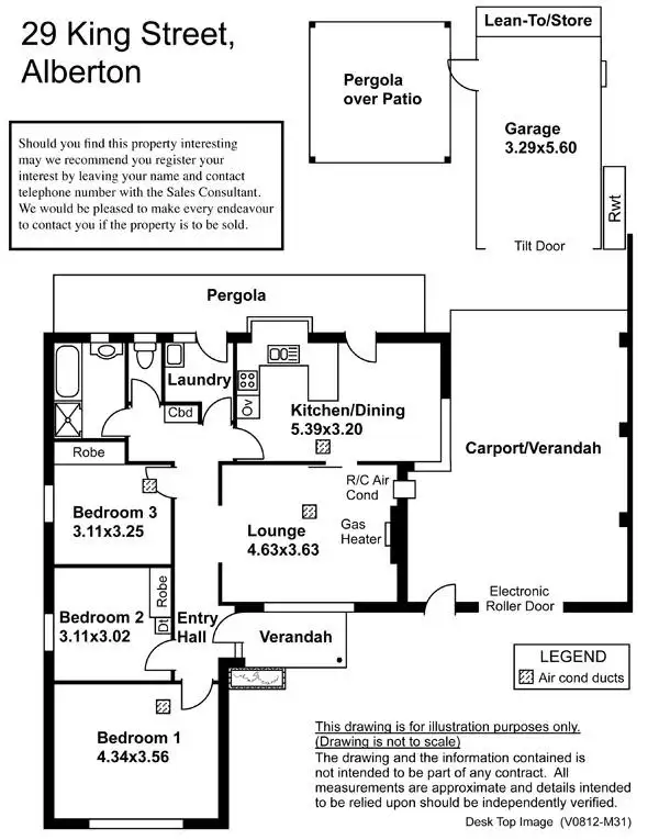 Floorplan of Homely house listing, 29 King Street, Alberton SA 5014