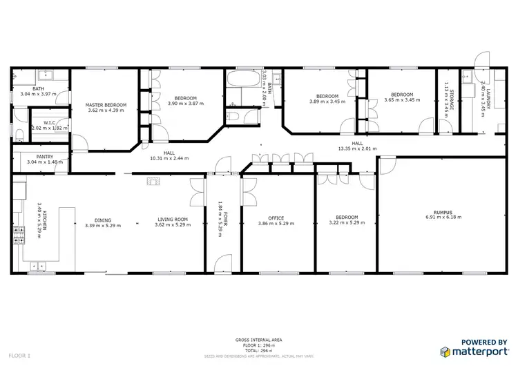 Floorplan of Homely house listing, 2901 Eleventh Street, Irymple VIC 3498