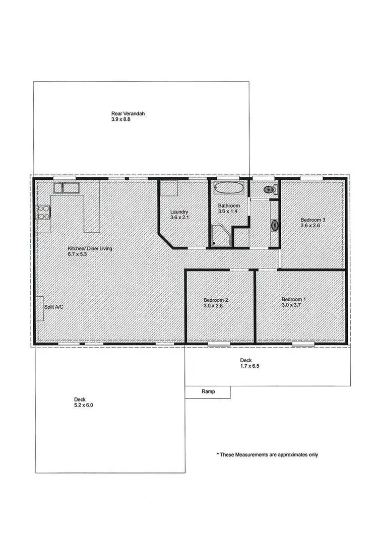 Floorplan of Homely house listing, 9 North Terrace, Stansbury SA 5582