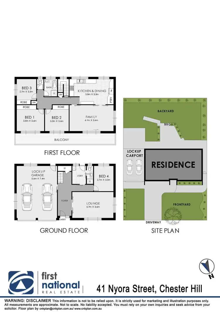 Floorplan of Homely house listing, 41 Nyora Street, Chester Hill NSW 2162